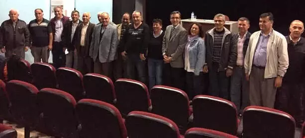 Kuşadası Kaymakamı Yücel, Muhtarlarla Bir Araya Geldi Kuşadası Kaymakamı Yücel, Muhtarlarla Bir Araya Geldi