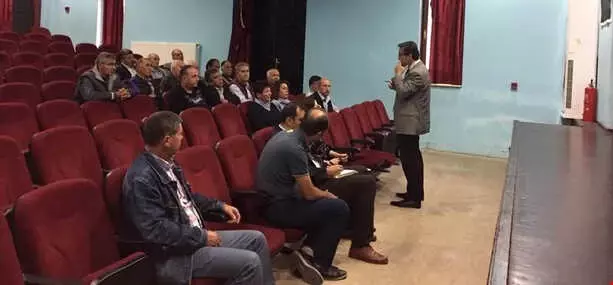 Kuşadası Kaymakamı Yücel, Muhtarlarla Bir Araya Geldi Kuşadası Kaymakamı Yücel, Muhtarlarla Bir Araya Geldi