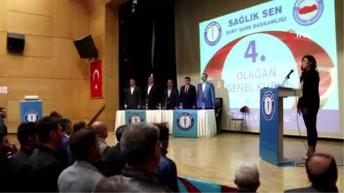 Sağlık-Sen Siirt Kongresi Yapıldı