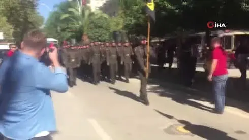 Asker Sokakları 'Vatan Sana Canım Feda' Sloganıyla İnletti