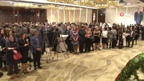 Azerbaycan'da 29 Ekim Cumhuriyet Bayramı Resepsiyonu