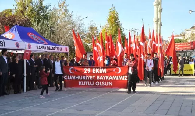 Bafra'da Cumhuriyet Bayramı Coşkuyla Kutlandı Bafra'da Cumhuriyet Bayramı Coşkuyla Kutlandı