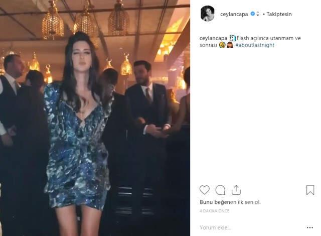 Ceylan Çapa, Dans Ettiği Anları Takipçileriyle Paylaştı