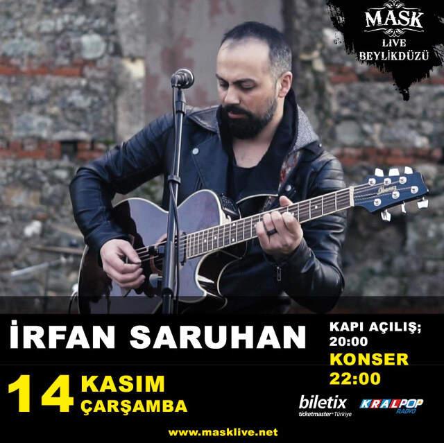israfn saruhan mask live konser