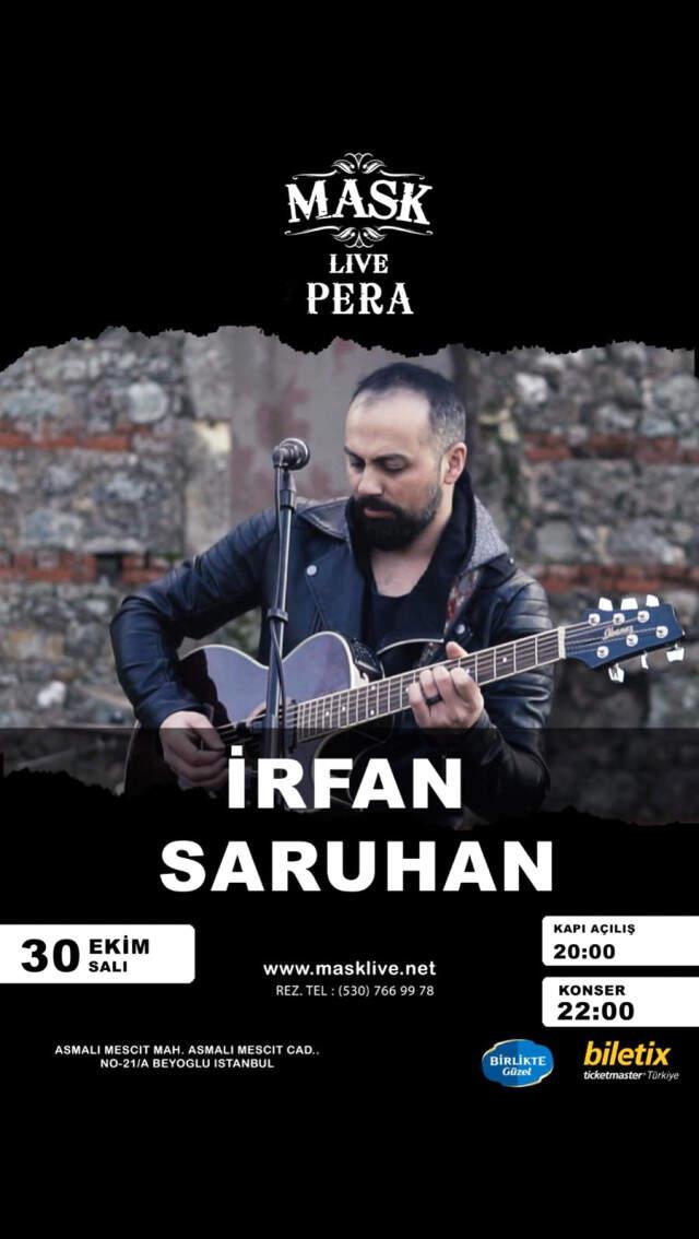 israfn saruhan mask live konser