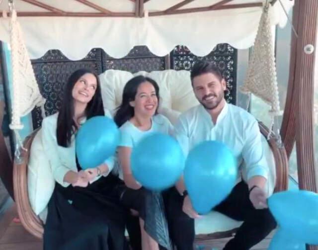 Tolgahan Sayışman ve Almeda Abazi'nin Bebeklerinin Cinsiyeti Belli Oldu