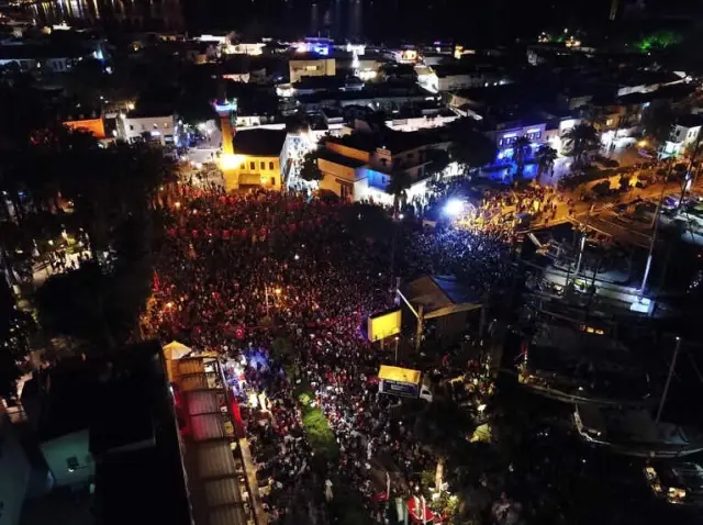 Bodrum'da Coşkulu Cumhuriyet Bayramı Bodrum'da Coşkulu Cumhuriyet Bayramı