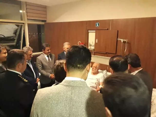 Vali Atik'ten Tarihçi Yazar Sırma'ya Geçmiş Olsun Ziyareti