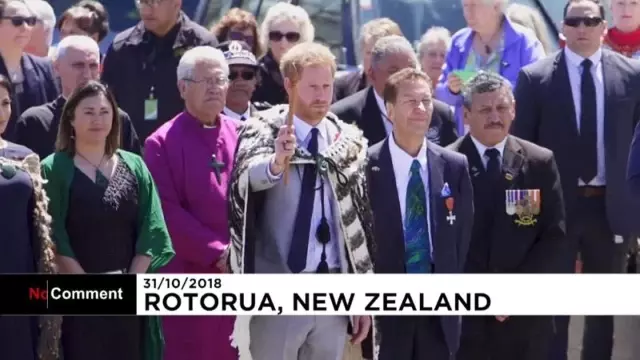 Prens Harry Yeni Zelanda da Geleneksel Maori Seremonisiyle ...