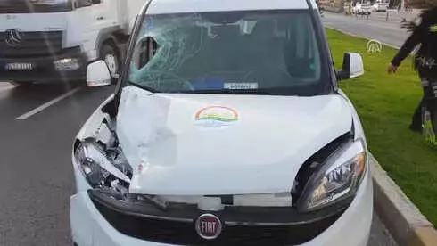 Hafif Ticari Aracın Çarptığı Yaya Öldü