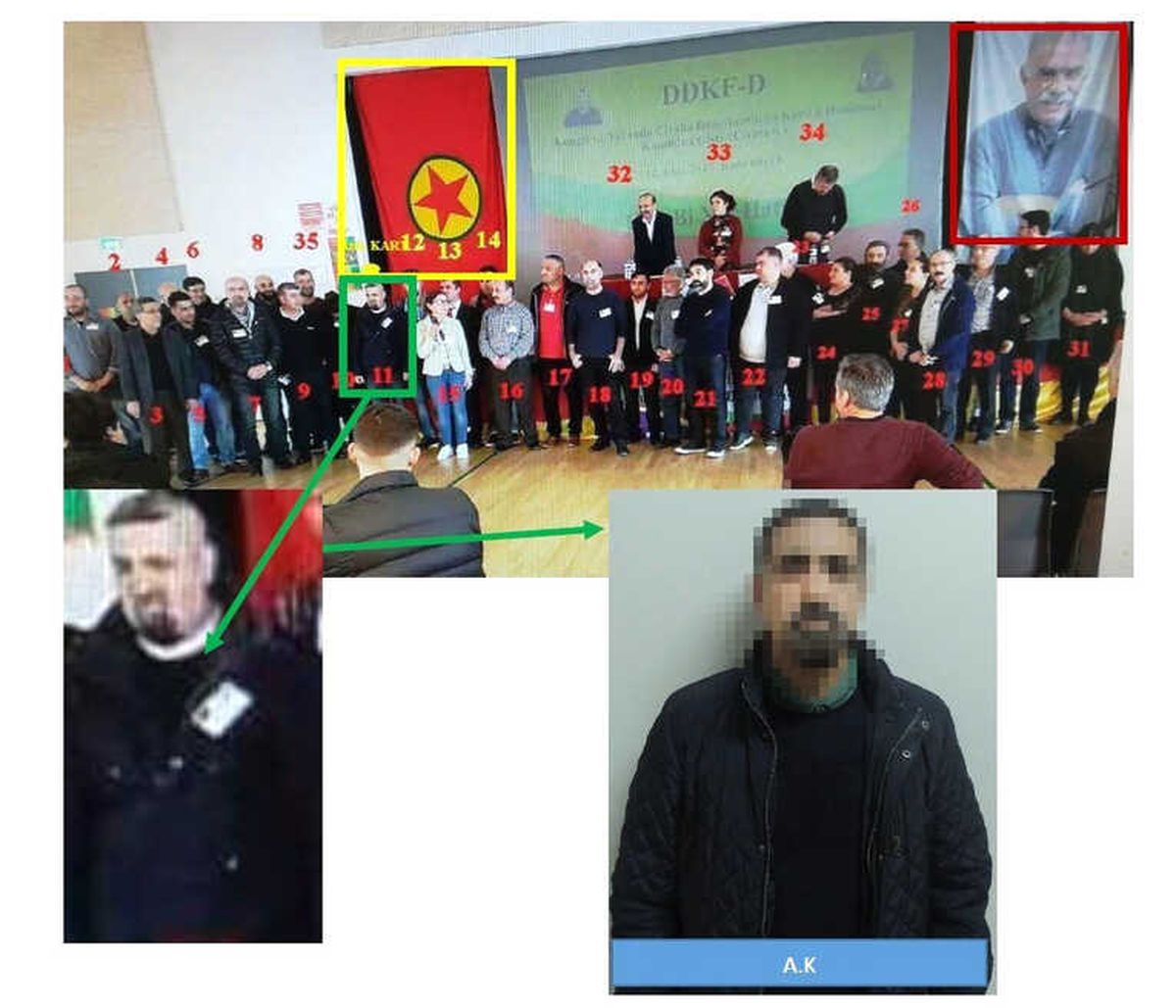 PKK'ya Para Toplayan Bir Kişi Danimarka'ya Kaçarken Yakalandı