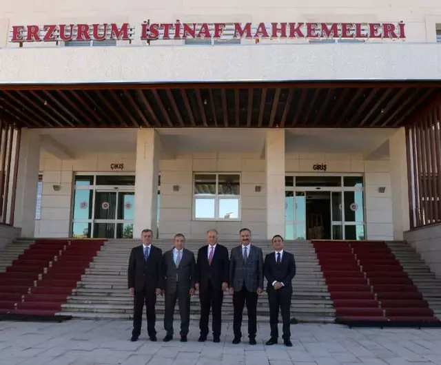 Vali Azizoğlu Veda Ziyaretlerini Sürdürüyor Vali Azizoğlu Veda Ziyaretlerini Sürdürüyor