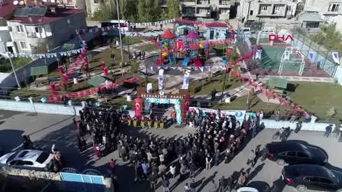 Van'ın 40 Yıllık Mahallesi, İlk Kez Parka Kavuştu Van'ın 40 Yıllık Mahallesi, İlk Kez Parka Kavuştu