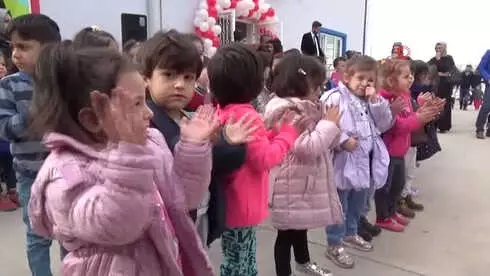 Kreş Açılışında Buruk Sevinç Yaşandı