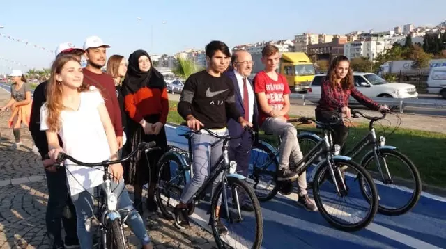 Trabzon'un Yeni Bisiklet Yolu Hizmete Girdi Trabzon'un Yeni Bisiklet Yolu Hizmete Girdi