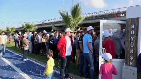 Trabzon'un Yeni Bisiklet Yolu Hizmete Girdi Trabzon'un Yeni Bisiklet Yolu Hizmete Girdi
