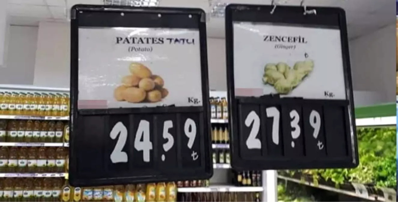 KKTC'de Bir Kilo Patates 25 Lira