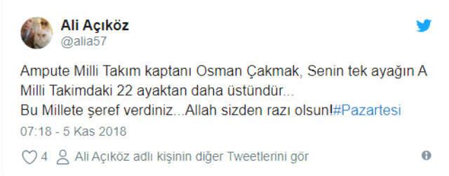 Gazi Osman Çakmak: Penaltıyı Kaçırdım, Türk Halkı Hakkını Helal Etsin!