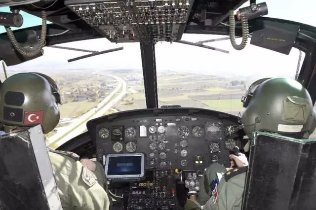 Helikopter Destekli Uygulamada 35 Araca 13 Bin Lira Ceza Kesildi