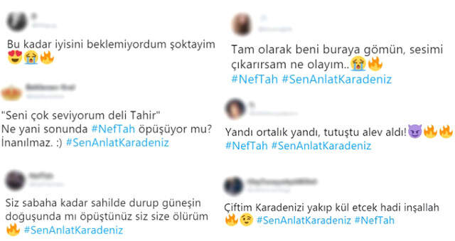 Sen Anlat Karadeniz Dizisi Öpüşme Sahnesiyle Olay Yarattı!