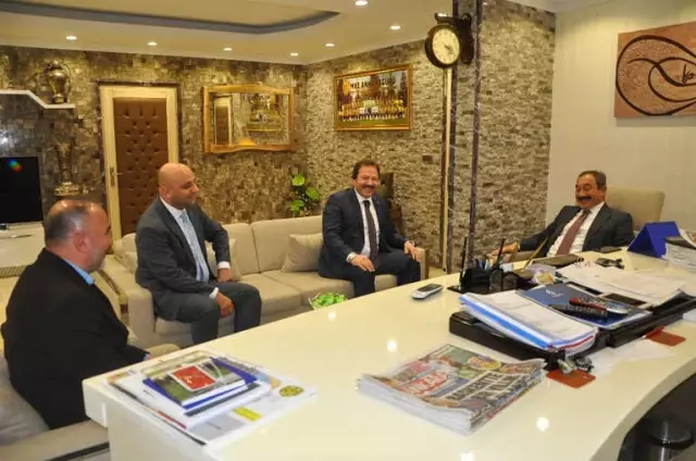 Ankara Emniyet Müdürü Yılmaz dan Ankaragücü ne Ziyaret