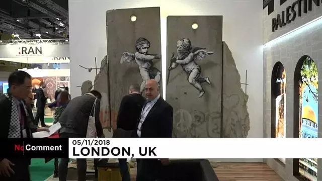 Banksy Filistin deki Ayrım Duvarı Üzerine Çizdiği ...