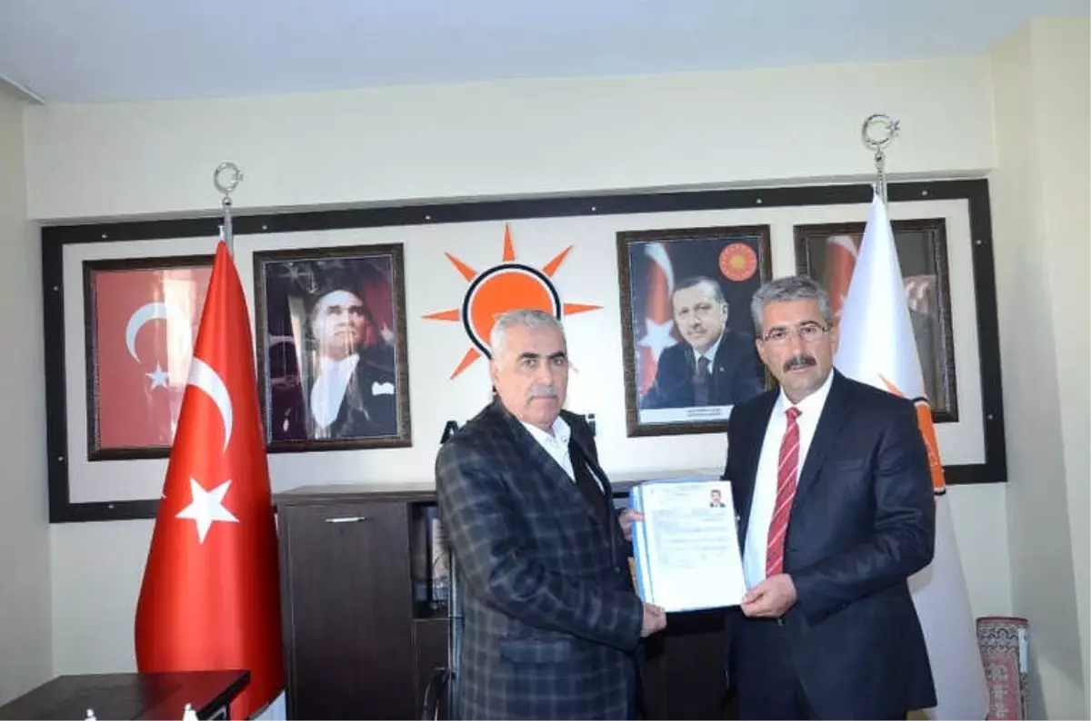 Darende Belediye Başkan Aday Adaylığına İlk Başvuru