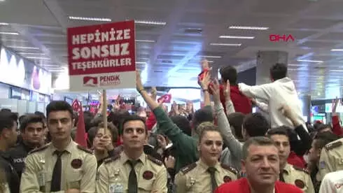 İstanbul Dünya İkincisi Ampute Milli Takımı Yurda Döndü 1 İstanbul Dünya İkincisi Ampute Milli Takımı Yurda Döndü 1