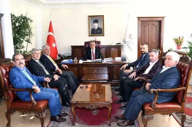 Atso'dan Vali Pekmez'e Hayırlı Olsun Dileklerinde Bulunuldu Atso'dan Vali Pekmez'e Hayırlı Olsun Dileklerinde Bulunuldu