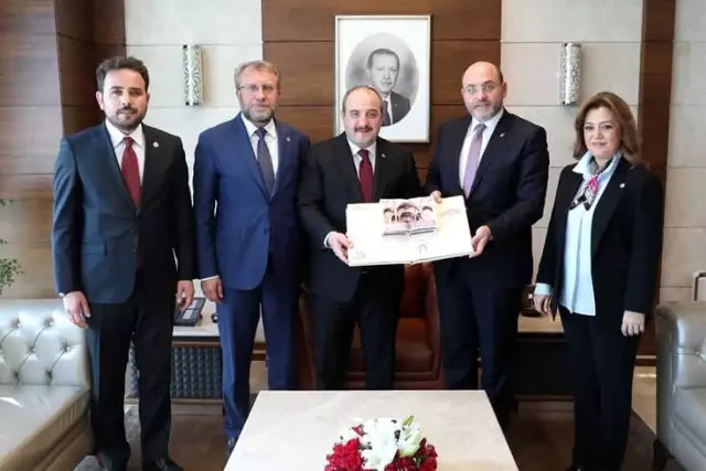 Bakan Varank'a Osb'lerin İhtiyaçlarını İlettiler Bakan Varank'a Osb'lerin İhtiyaçlarını İlettiler