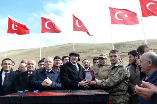 Erzurum'da Şehitler Çeşmesi Açıldı