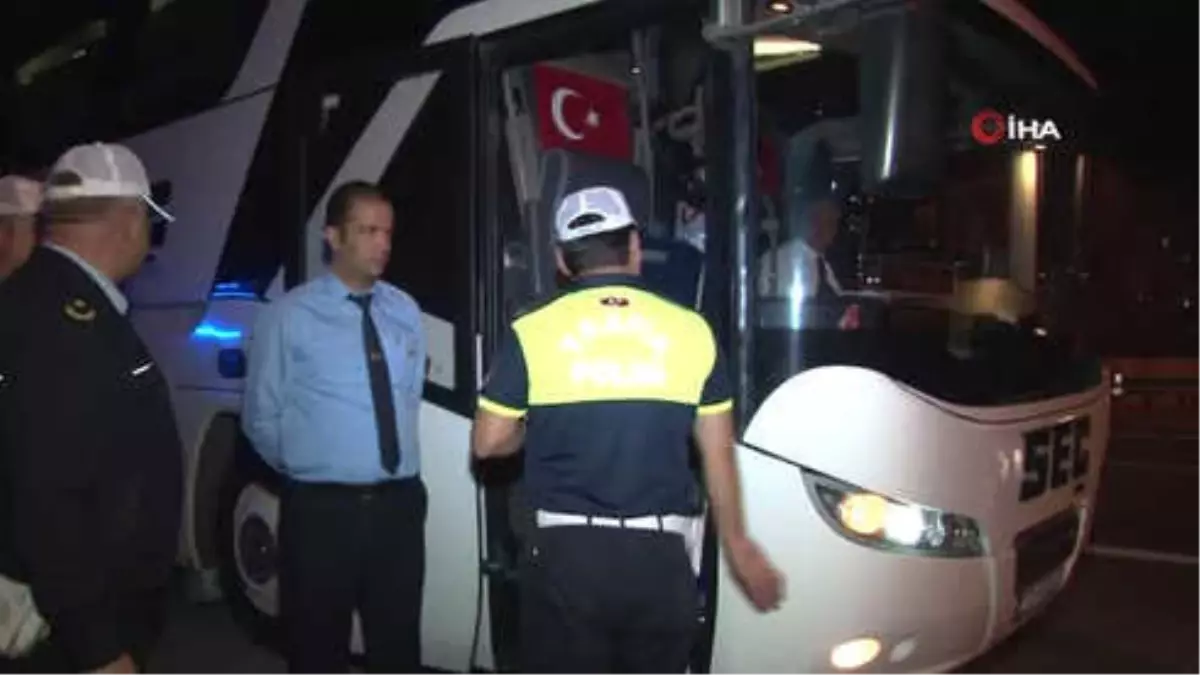 Trafik Polisinden Şalgamlı Kış Denetimi