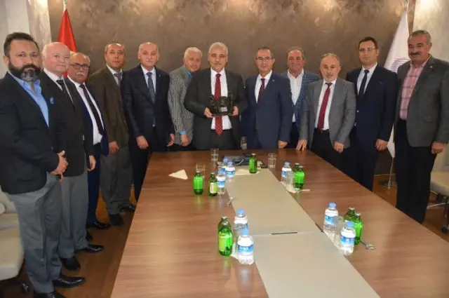 Vali Güvençer, Mesob Başkanı Geriter ile Vedalaştı