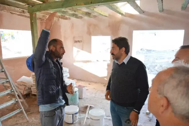 Başkan Kalın Çalışmaları Yerinde İnceledi Başkan Kalın Çalışmaları Yerinde İnceledi