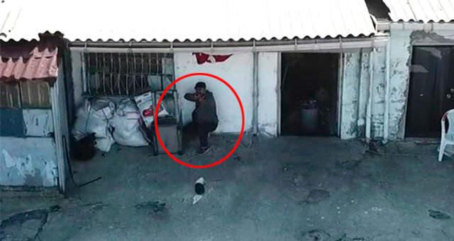 Drone'a Yakalanan Tarih Talancılarının Yaptıkları Barakalar Yıkılıyor (2)