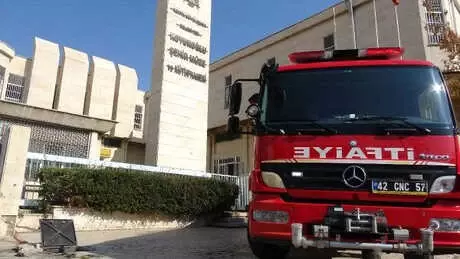 Müzedeki Tadilat Sırasında Yangın Çıktı