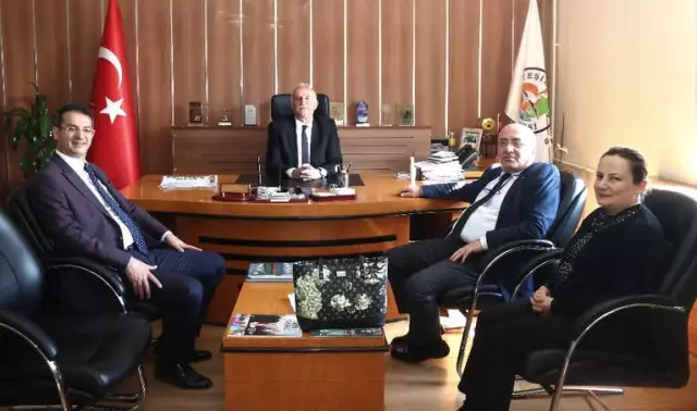 Rektör Karamustafa, İlçelerdeki Myo'larda İncelemelerde Bulundu