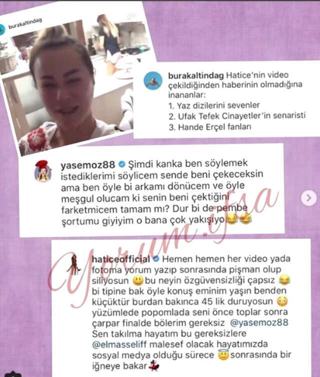 Şarkıcı Hatice, Kalçası Hakkındaki Videoya Yorum Yapan Yasemin Sakallıoğlu'na Ateş Püskürdü