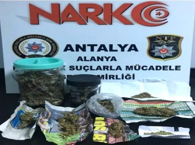 Alanya'da Uyuşturucu Operasyonu: 3 Gözaltı