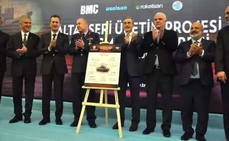 Altay Tankının Seri Üretim Sözleşmesi İmzalandı