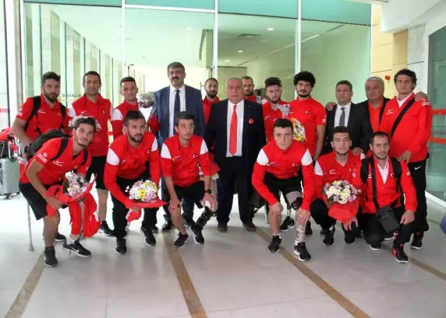 Ampute Milli Takımı Ankara'ya Geldi