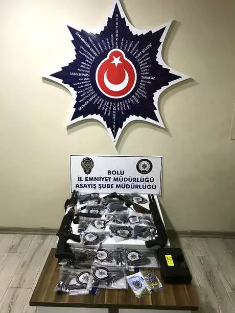 Bolu'da Düğün ve Asker Uğurlamalarında 22 Silah Ele Geçirildi