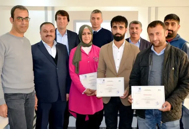 Dicle Elektrik Çalışanları İlk Yardım Sertifikalarını Aldı