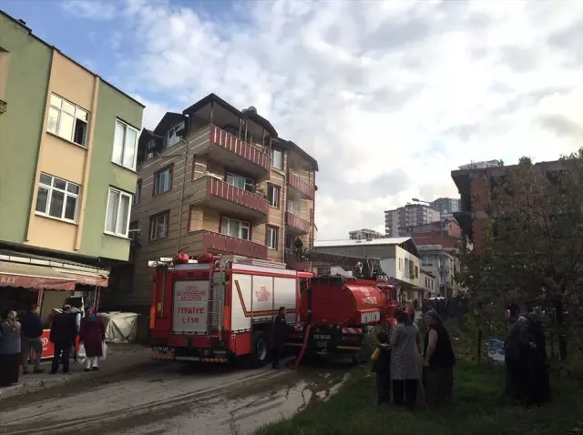 Fatsa'da Ev Yangını