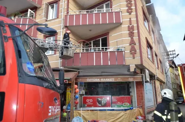 Fatsa'da Ev Yangını Korkuttu