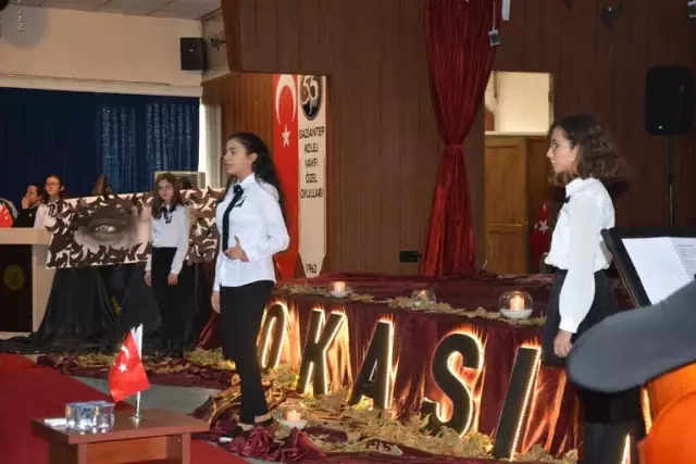 Gaziantep Kolej Vakfı'nda Hüzünlü Anma Gaziantep Kolej Vakfı'nda Hüzünlü Anma