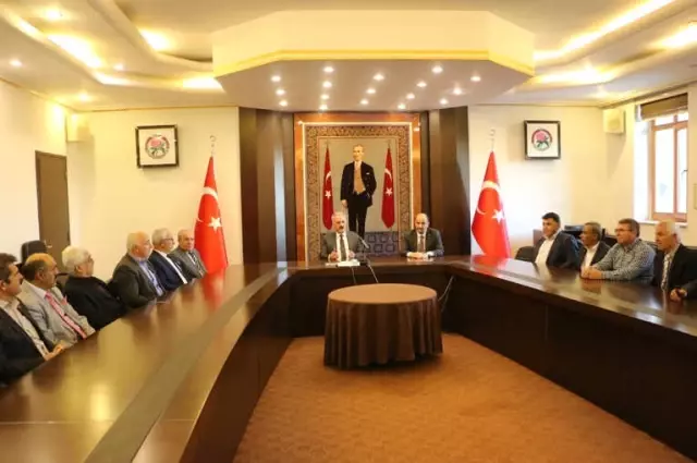 Isparta İl Genel Meclisi'nden Vali Seymenoğlu'na Ziyaret