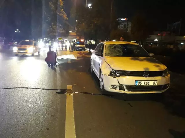 Karşıya Geçerken Canından Oldu