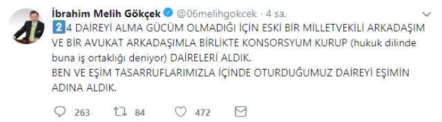 Melih Gökçek, Başkanlık Konutunu Nasıl Aldığını İzah Etti
