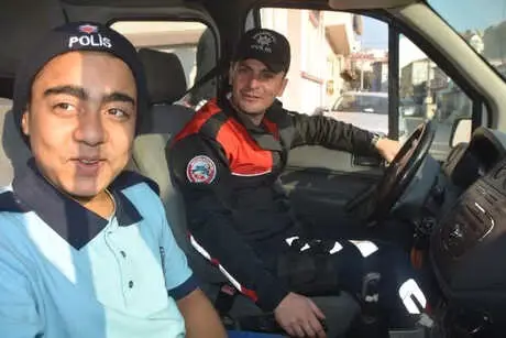 Roman Çocuklar Bir Günlüğüne Polis Oldu